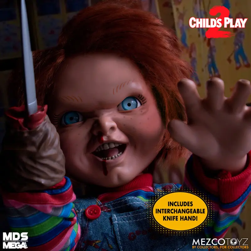 Child´s Play 2 Sběratelská Série Mluvící Hrozivý Chucky 38 cm fotografii produktu