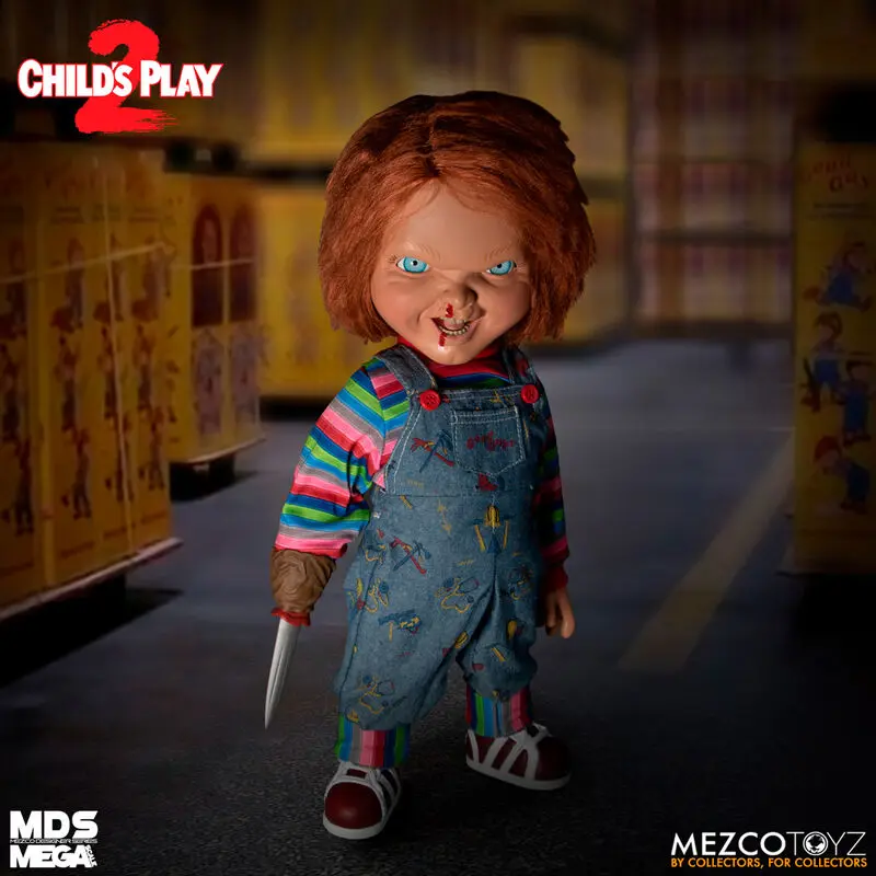 Child´s Play 2 Sběratelská Série Mluvící Hrozivý Chucky 38 cm fotografii produktu