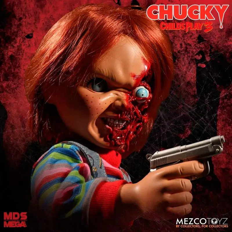 Child´s Play 3 Designer Series mluvící Pizza Face Chucky 38 cm fotografii produktu