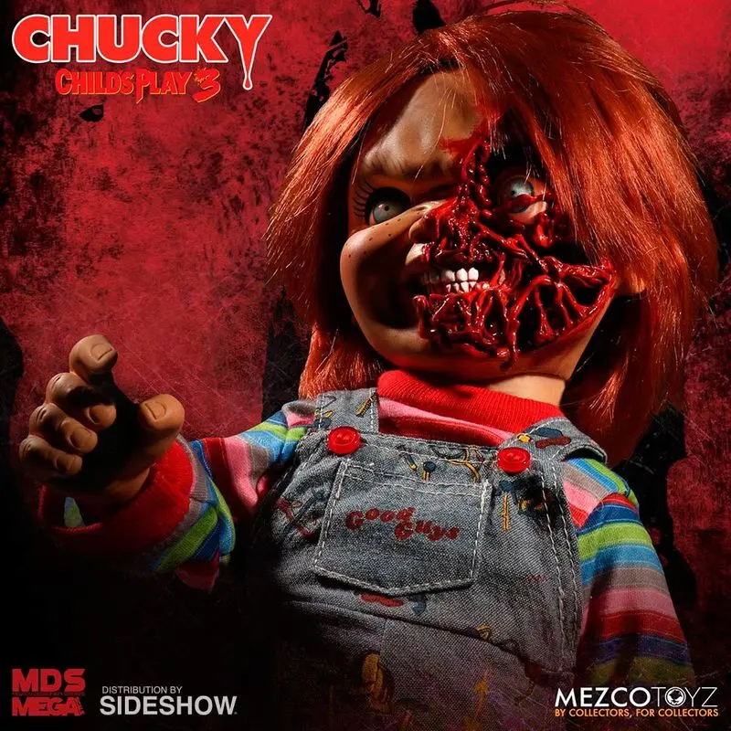 Child´s Play 3 Designer Series mluvící Pizza Face Chucky 38 cm fotografii produktu