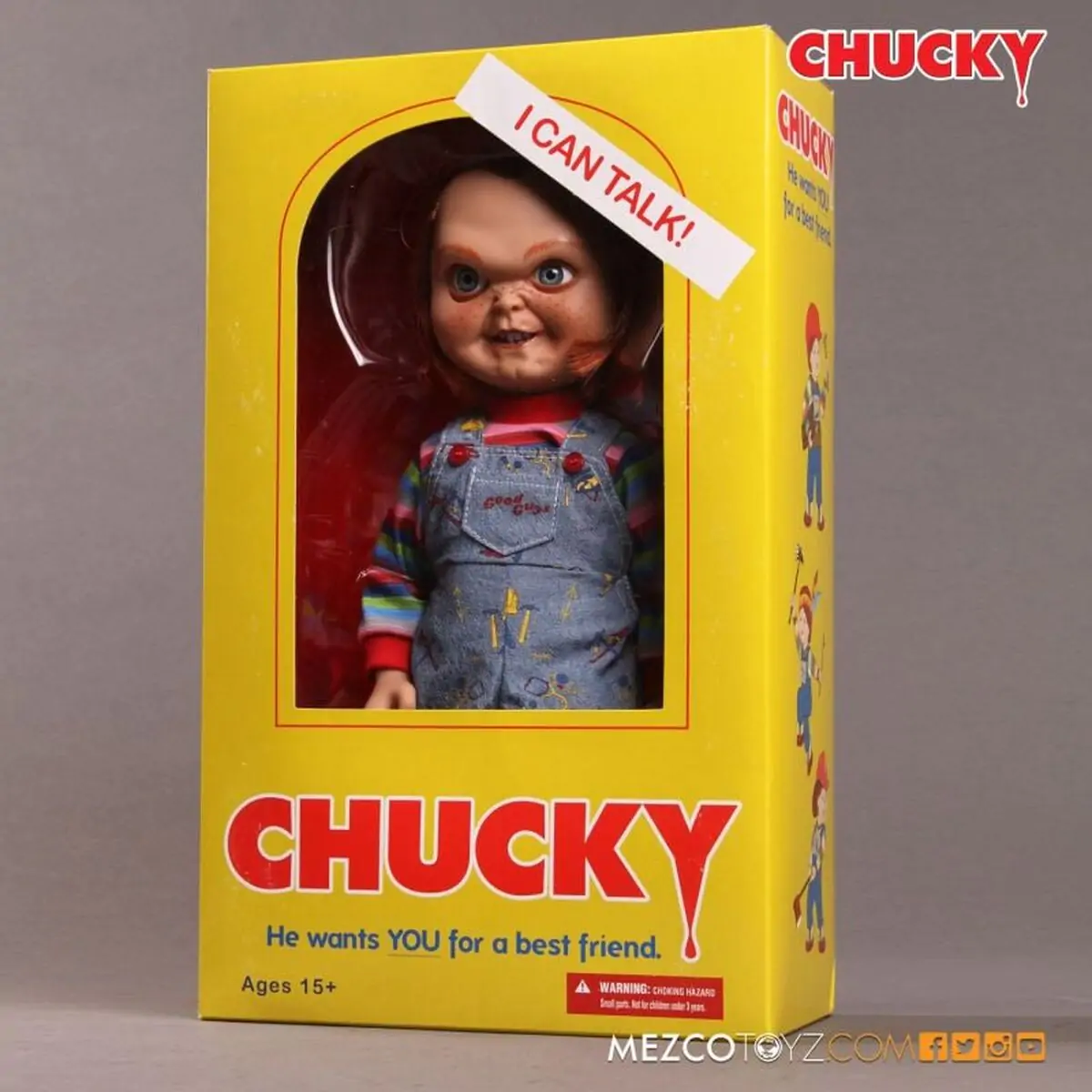 English Chucky Childs Play mluvící figurka 38 cm fotografii produktu