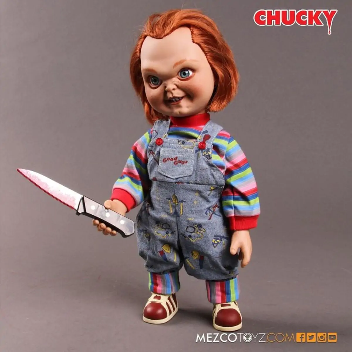 English Chucky Childs Play mluvící figurka 38 cm fotografii produktu