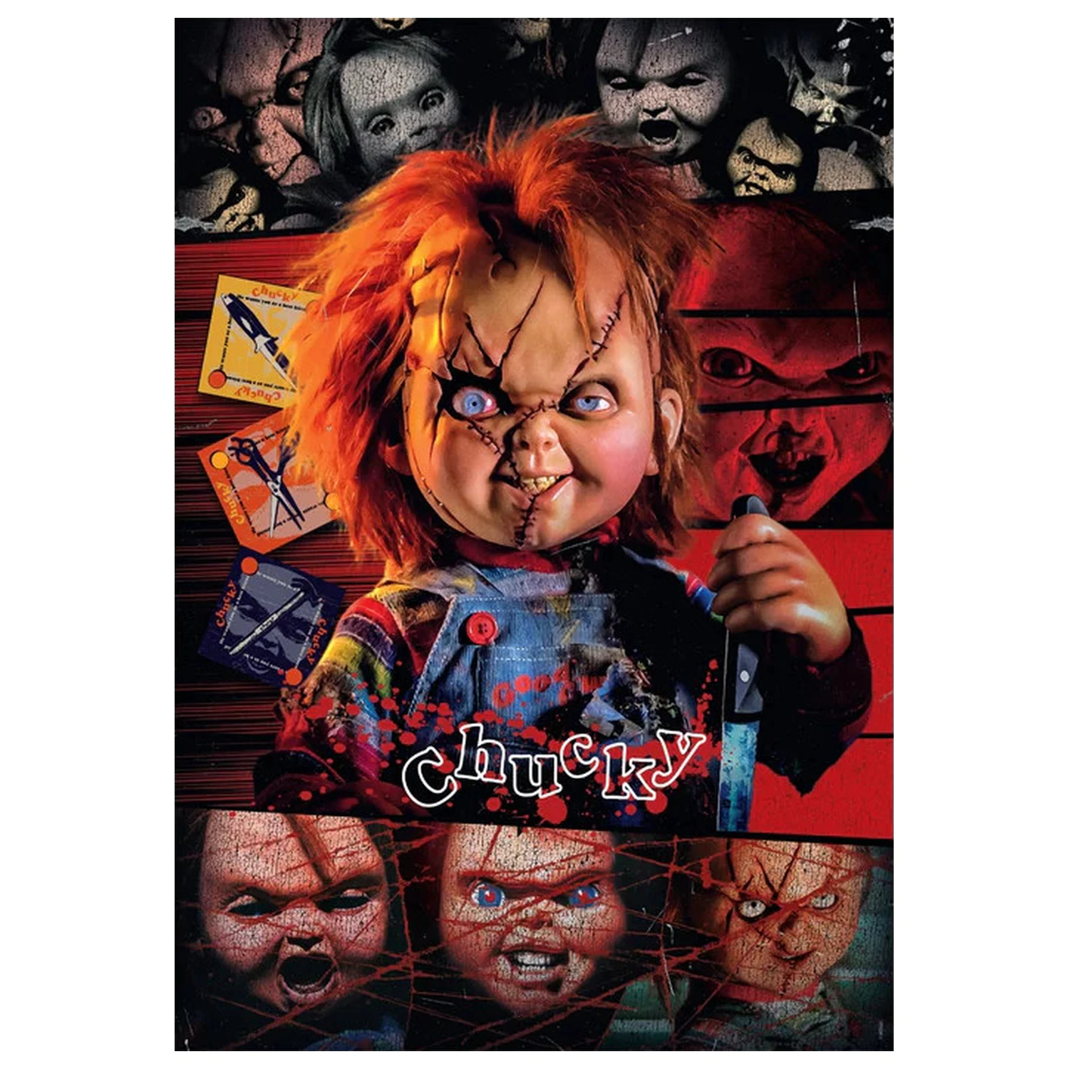 Chucky Crazy 1000dílné kompaktní puzzle fotografii produktu