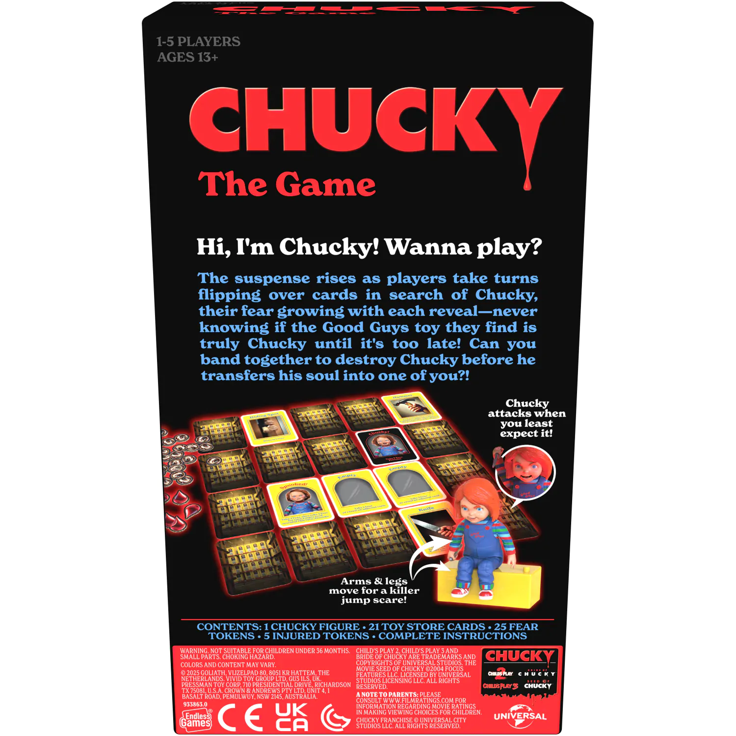 Chucky: The Game Strategická hra English Version fotografii produktu