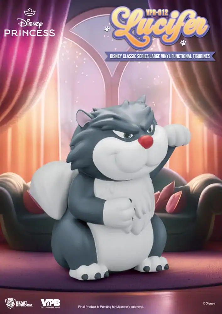 Cinderella Piggy Vinylová pokladnička Lucifer 33 cm fotografii produktu