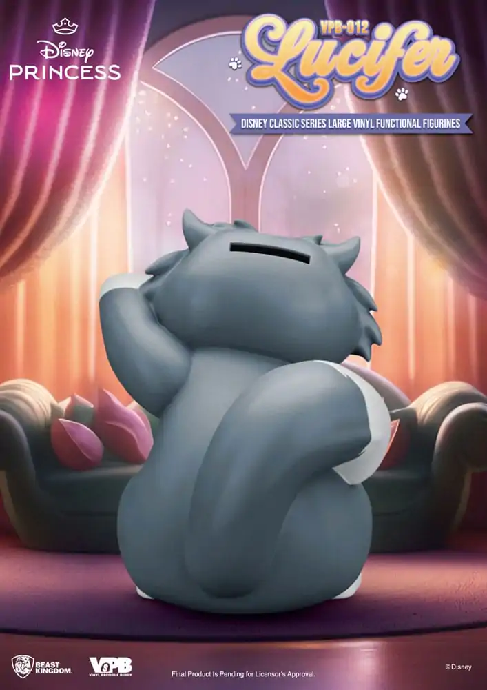 Cinderella Piggy Vinylová pokladnička Lucifer 33 cm fotografii produktu