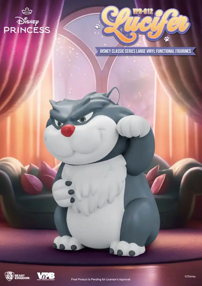 Cinderella Piggy Vinylová pokladnička Lucifer 33 cm fotografii produktu