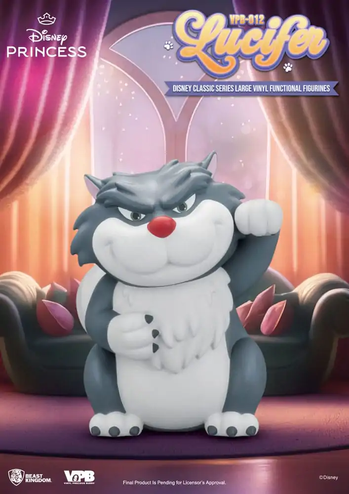 Cinderella Piggy Vinylová pokladnička Lucifer 33 cm fotografii produktu