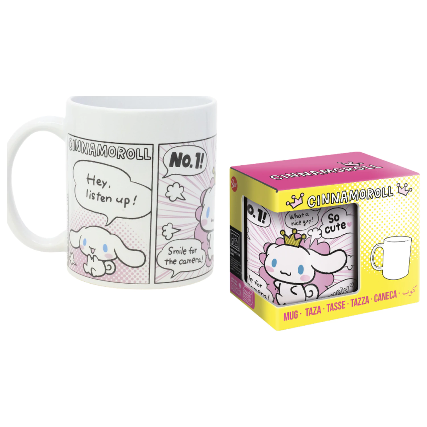 Cinnamoroll Comics keramický hrnek 325ml fotografii produktu