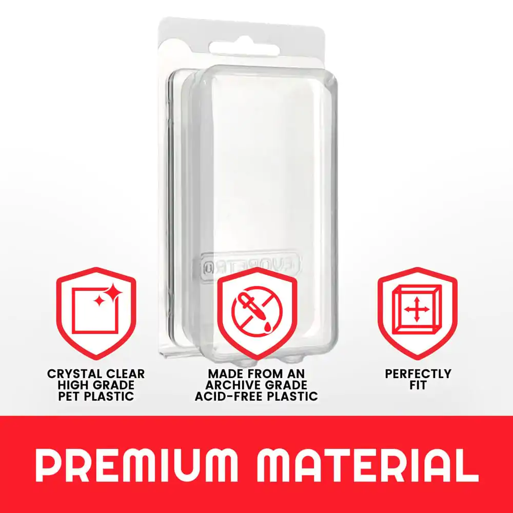Clamshell PET chrániče 35 ks pro akční figurky XL fotografii produktu