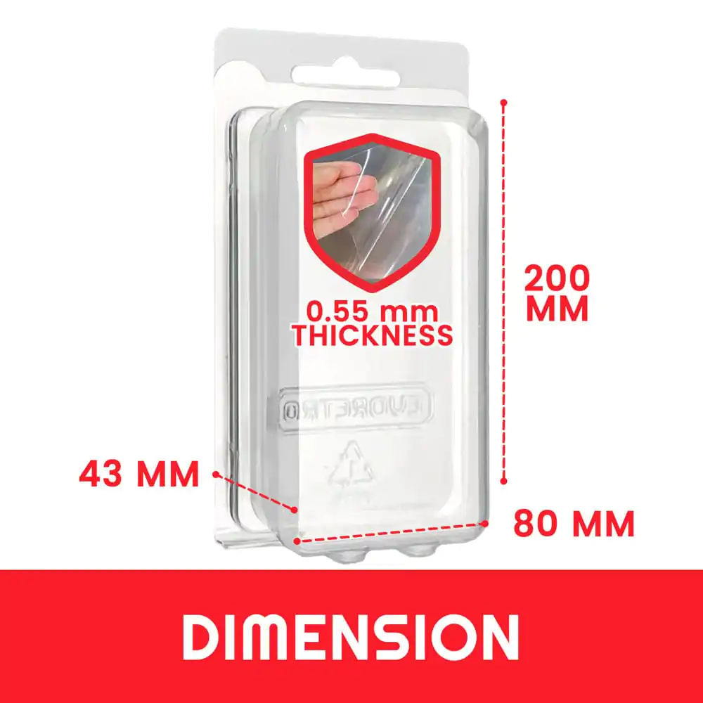 Clamshell PET chrániče 35 ks pro akční figurky XL fotografii produktu