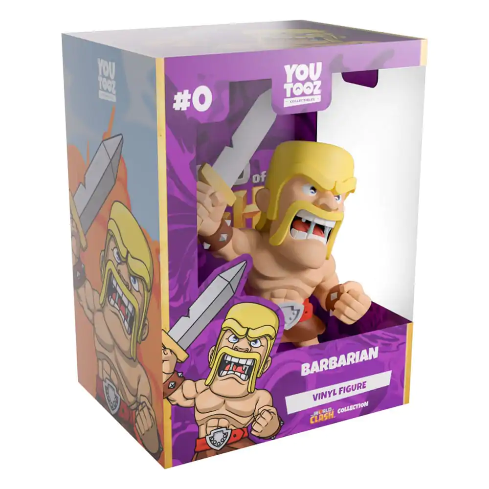 Clash of Clans Vinyl Figurka Barbarian 12 cm fotografii produktu