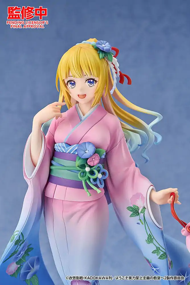 Classroom of the Elite PVC Socha 1/7 Kei Karuizawa: Kimono Ver. 22 cm fotografii produktu