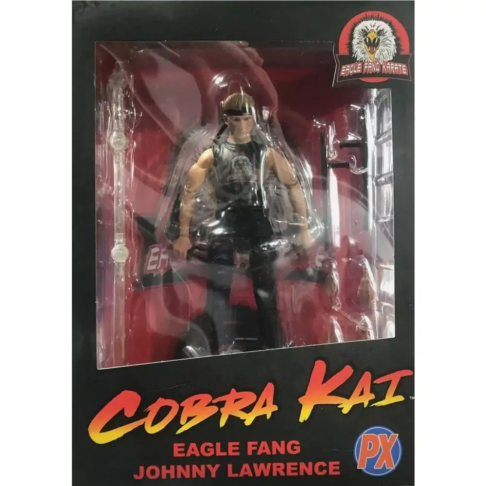 Akční figurka Cobra Kai Johnny Lawrence Eagle Fang Previews Exclusive 18 cm fotografii produktu