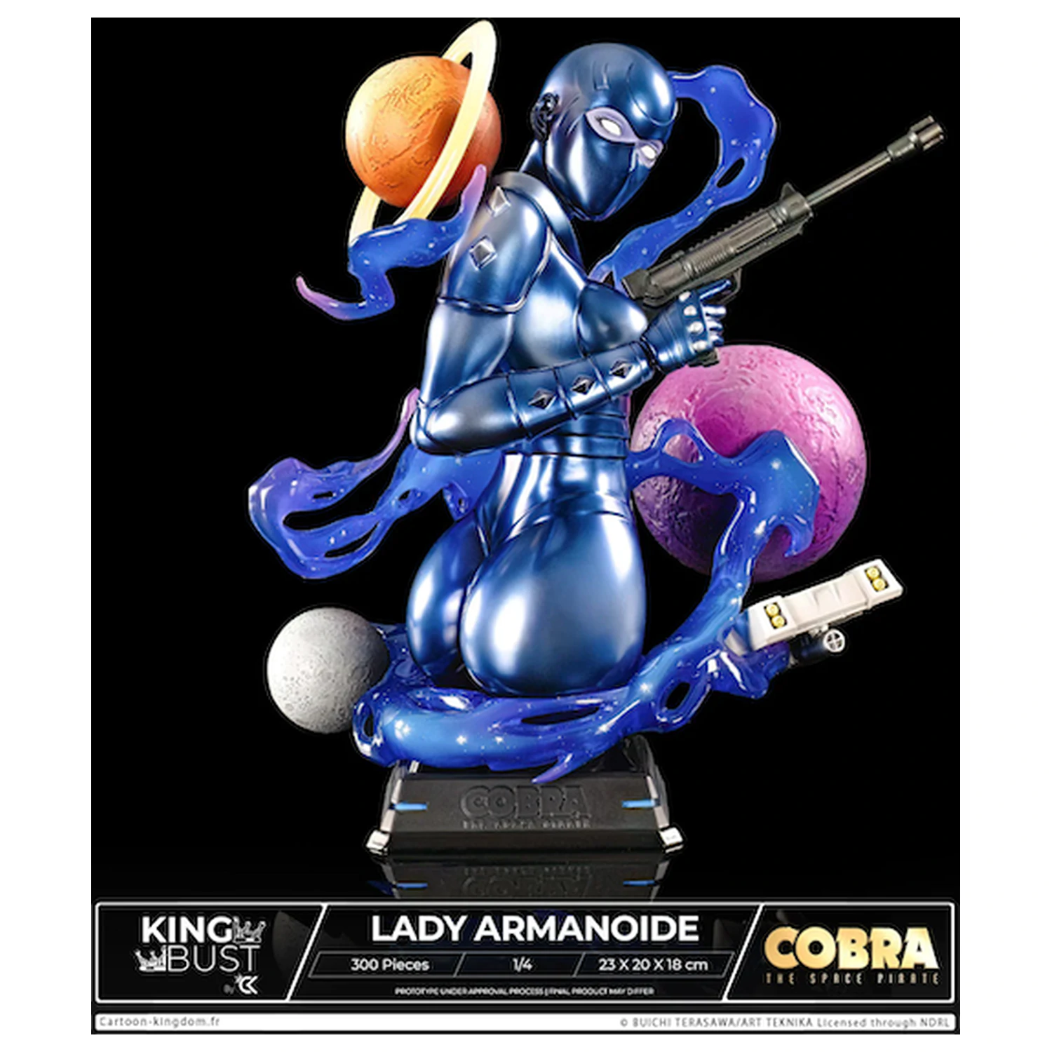 Cobra Lady Armanoide King busta 1/4 23 cm fotografii produktu