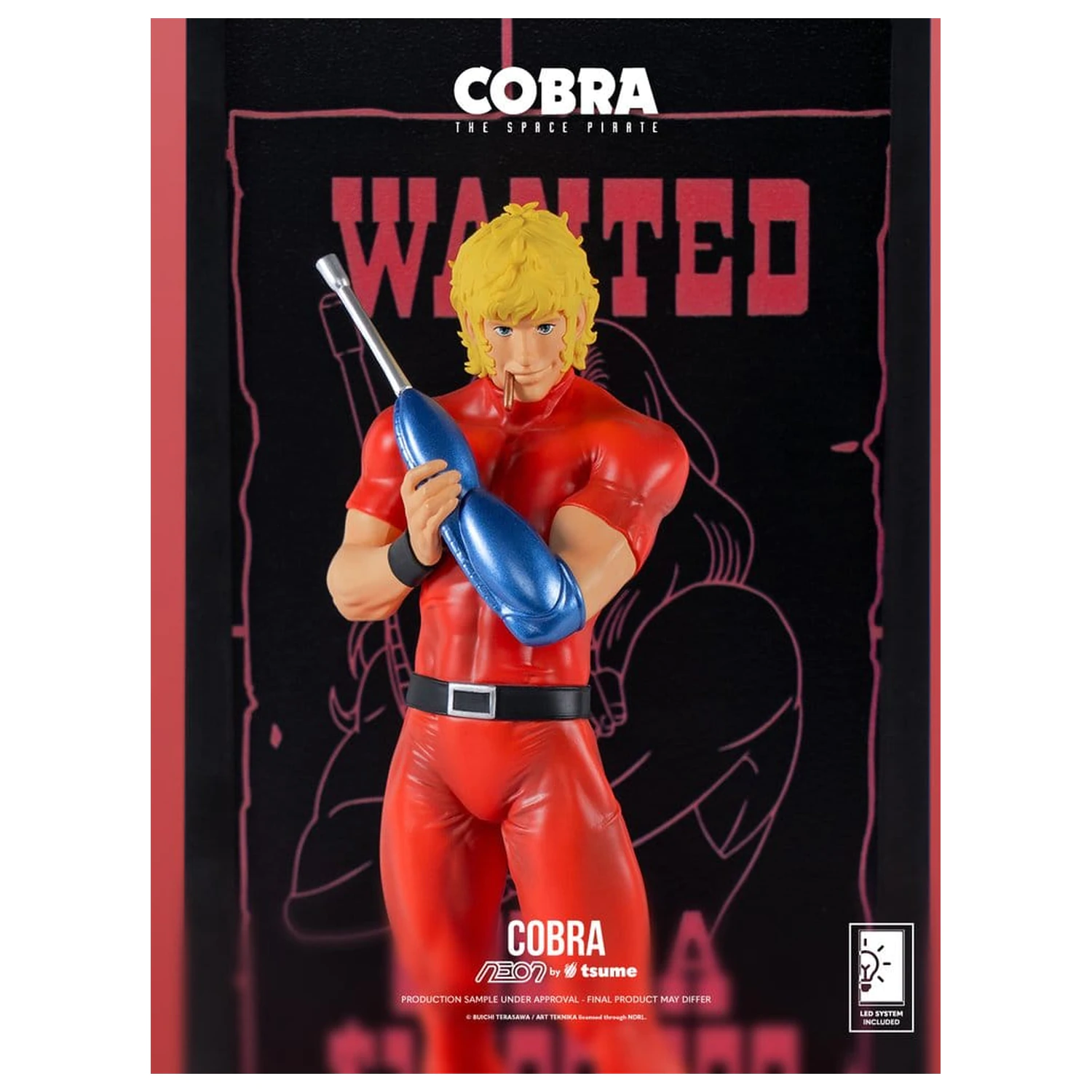 Cobra Neon Figurka 1/9 Cobra The Space Pirate 20 cm fotografii produktu