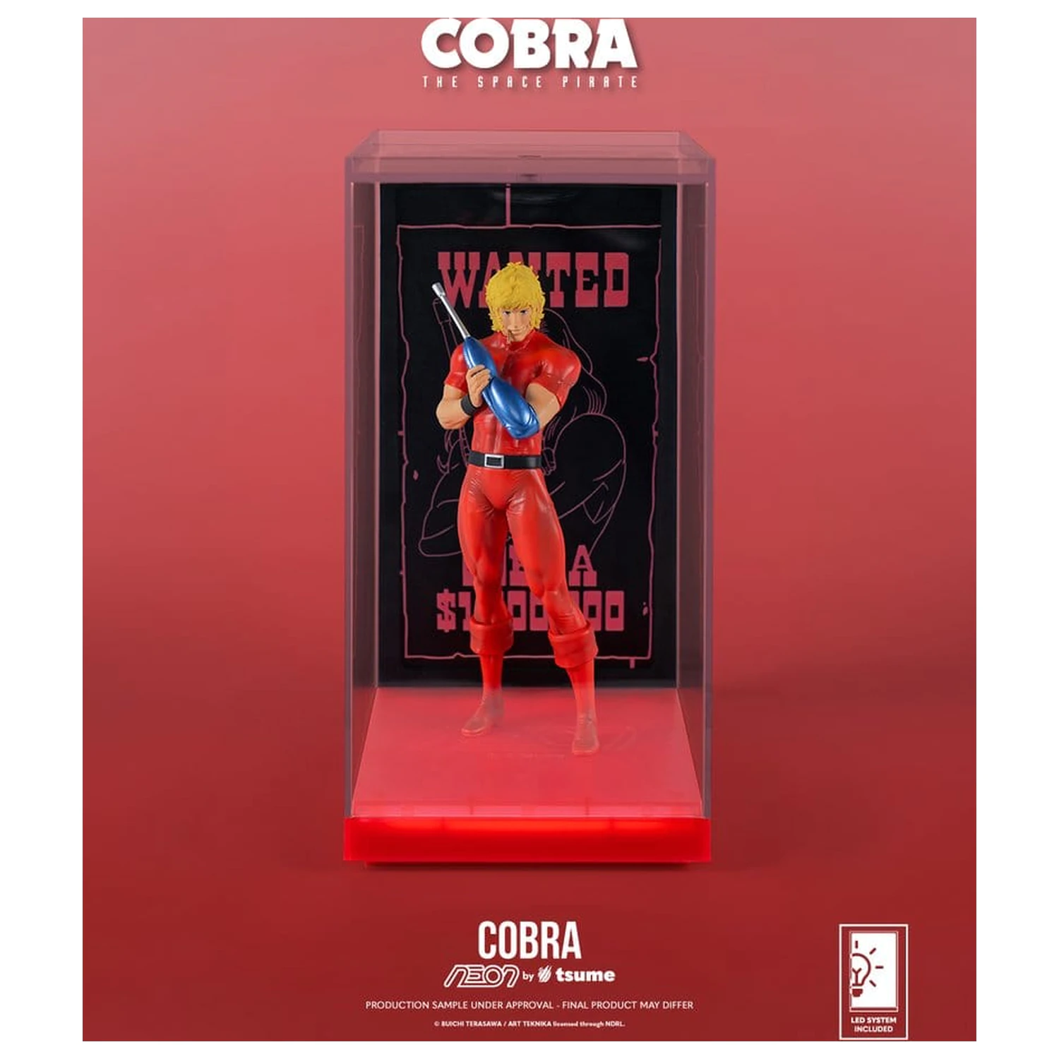 Cobra Neon Figurka 1/9 Cobra The Space Pirate 20 cm fotografii produktu