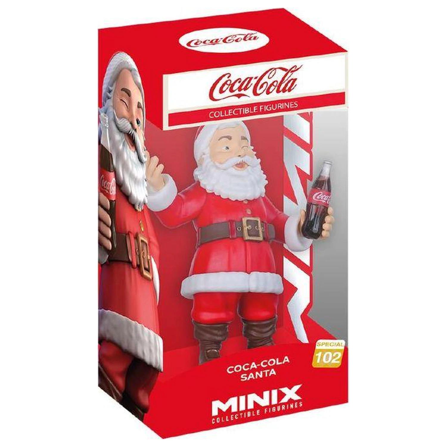 Coca Cola Santa Claus Figure Minix 12 cm fotografii produktu