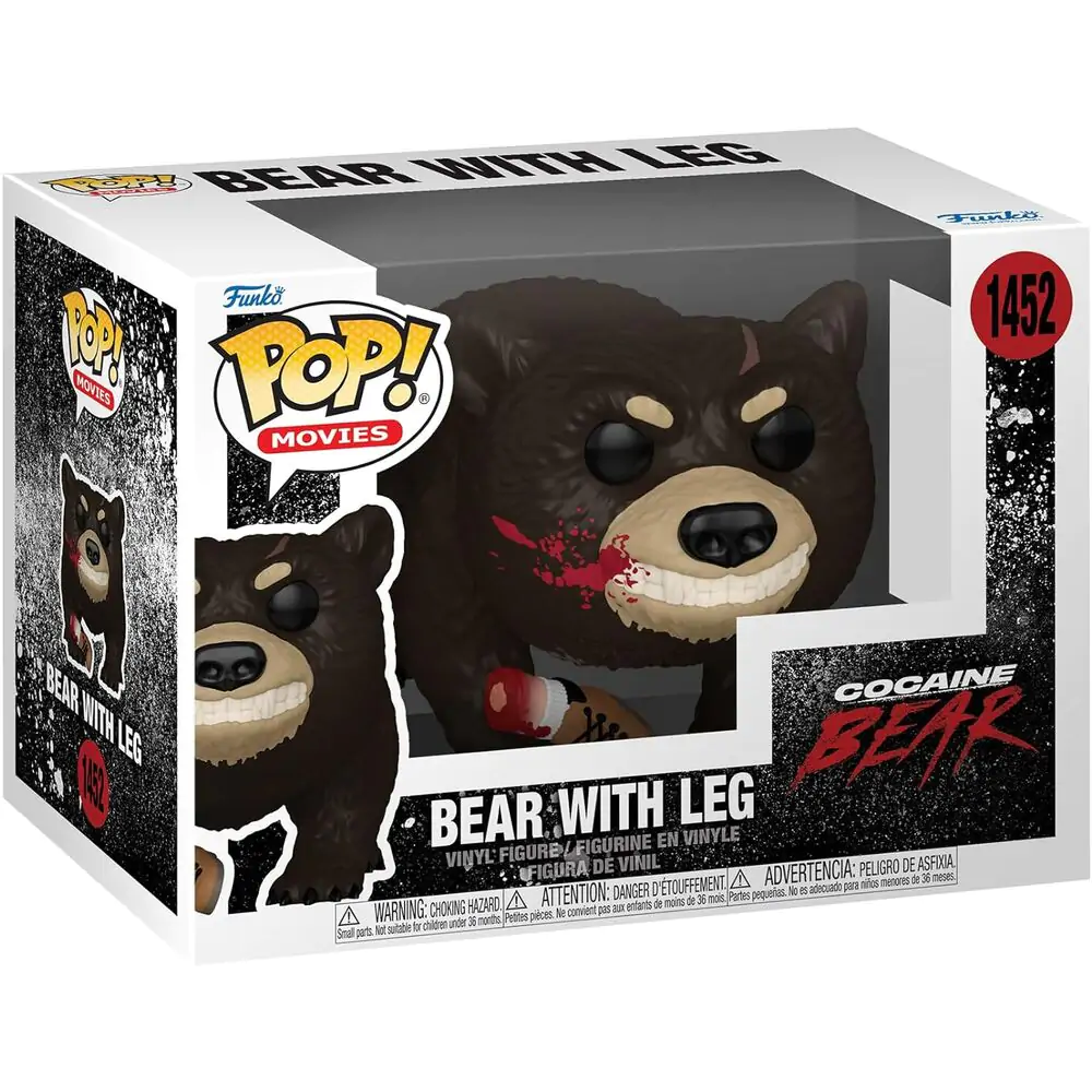 Cocaine Bear POP! Movies Vinylová Figurka Medvěd 9 cm fotografii produktu