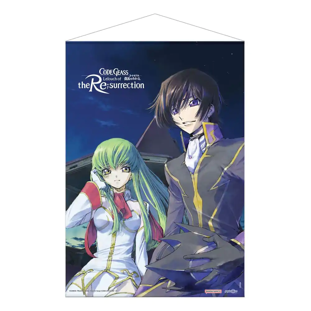 Code Geass Lelouch of the Re:surrection Wallscroll Lelouch a C.C. 50 x 70 cm Nástěnná roleta fotografii produktu