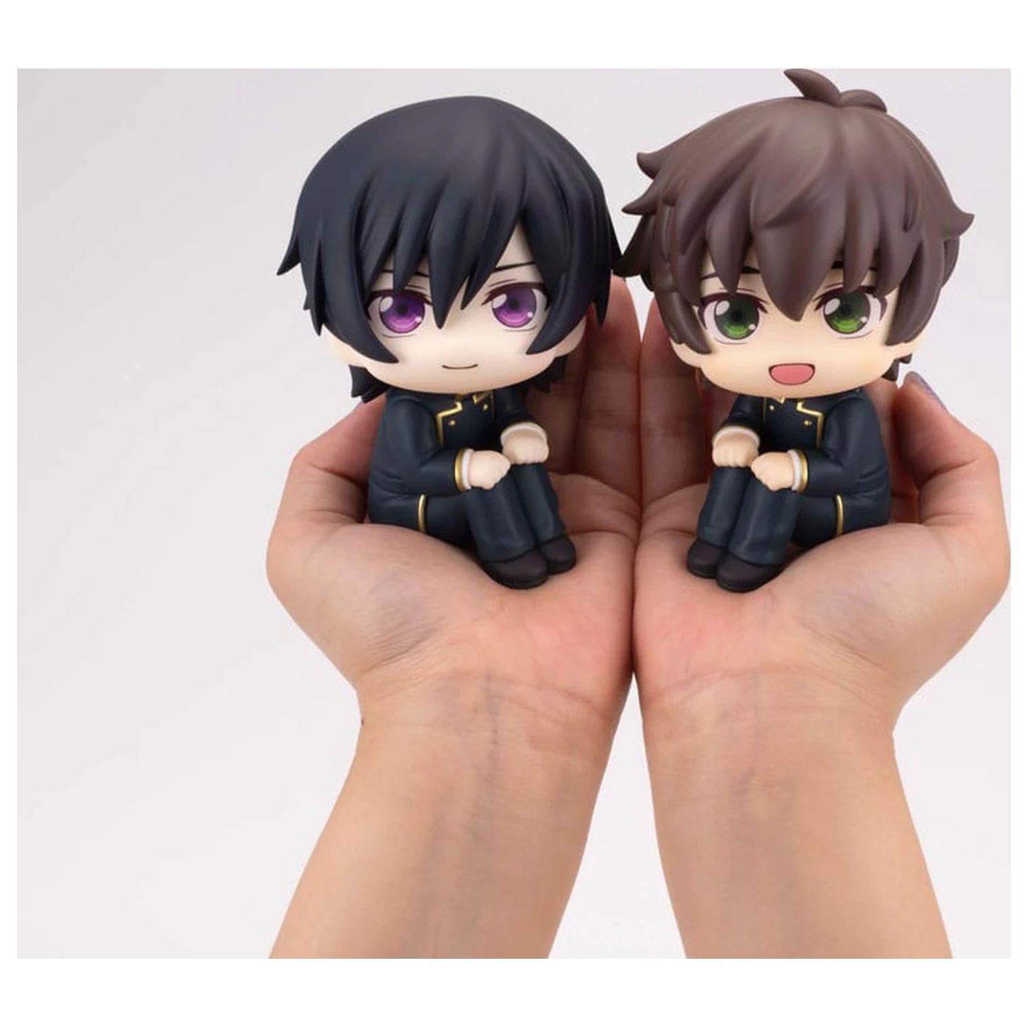 Code Geass Lelouch of the Rebellion Look Up PVC sošky Lelouch Lamperouge & Suzaku Kururugi sada (s dárkem) 11 cm fotografii produktu