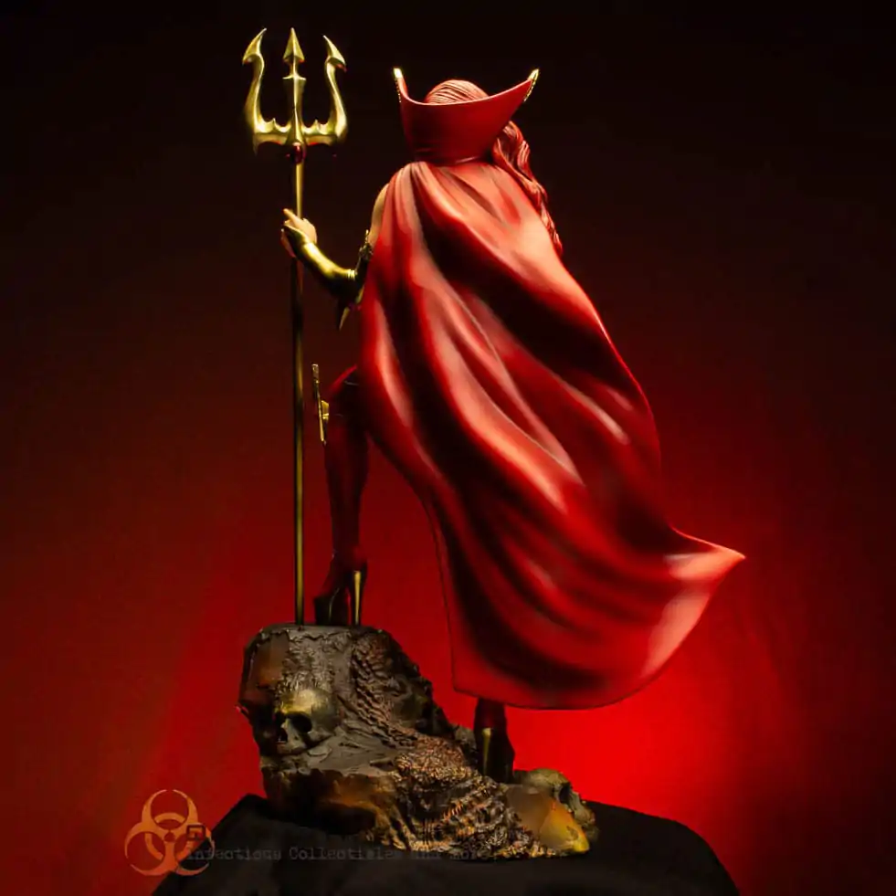 Coffin Comics socha 1/5 Lady Satanus 43 cm fotografii produktu