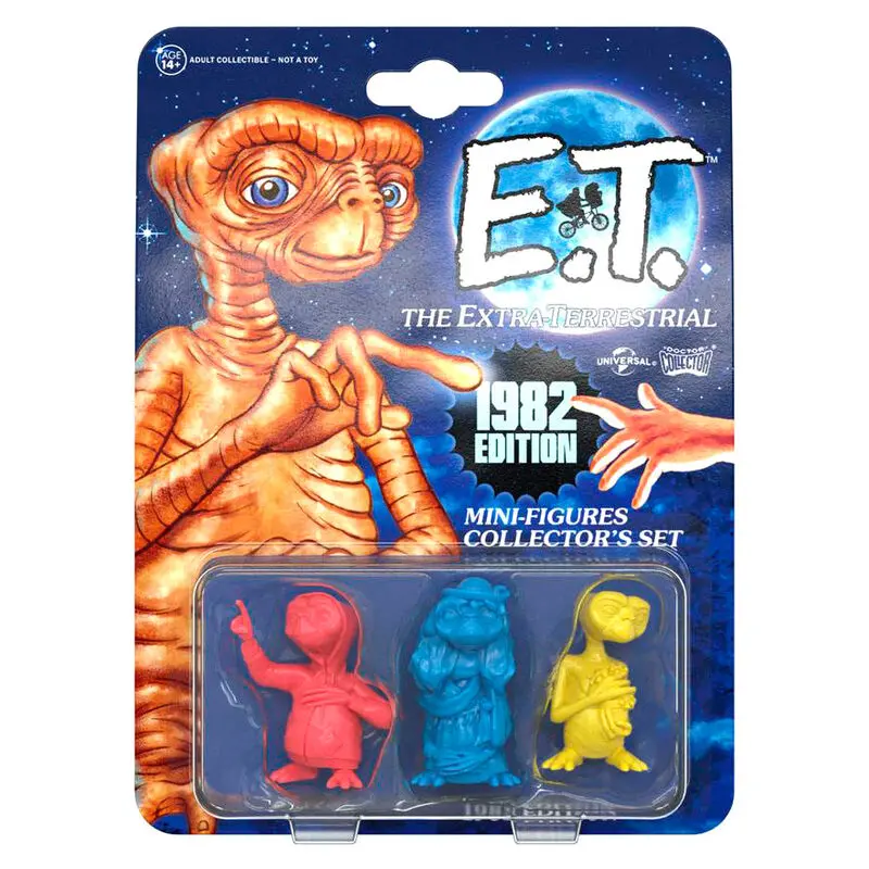E.T. the Extra-Terrestrial Sběratelská Sada Mini Figurky Trojbalení Edice 1982 5 cm fotografii produktu
