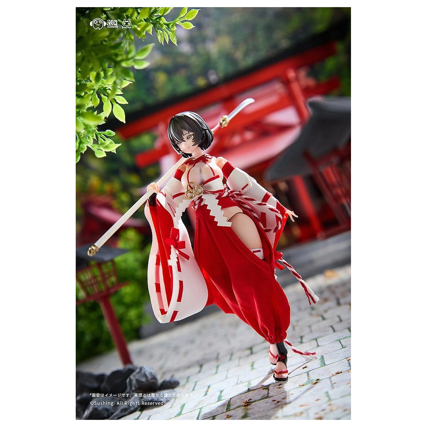 Combat Priestess akční figurka 1/12 Kikyou Uefuji 15 cm fotografii produktu