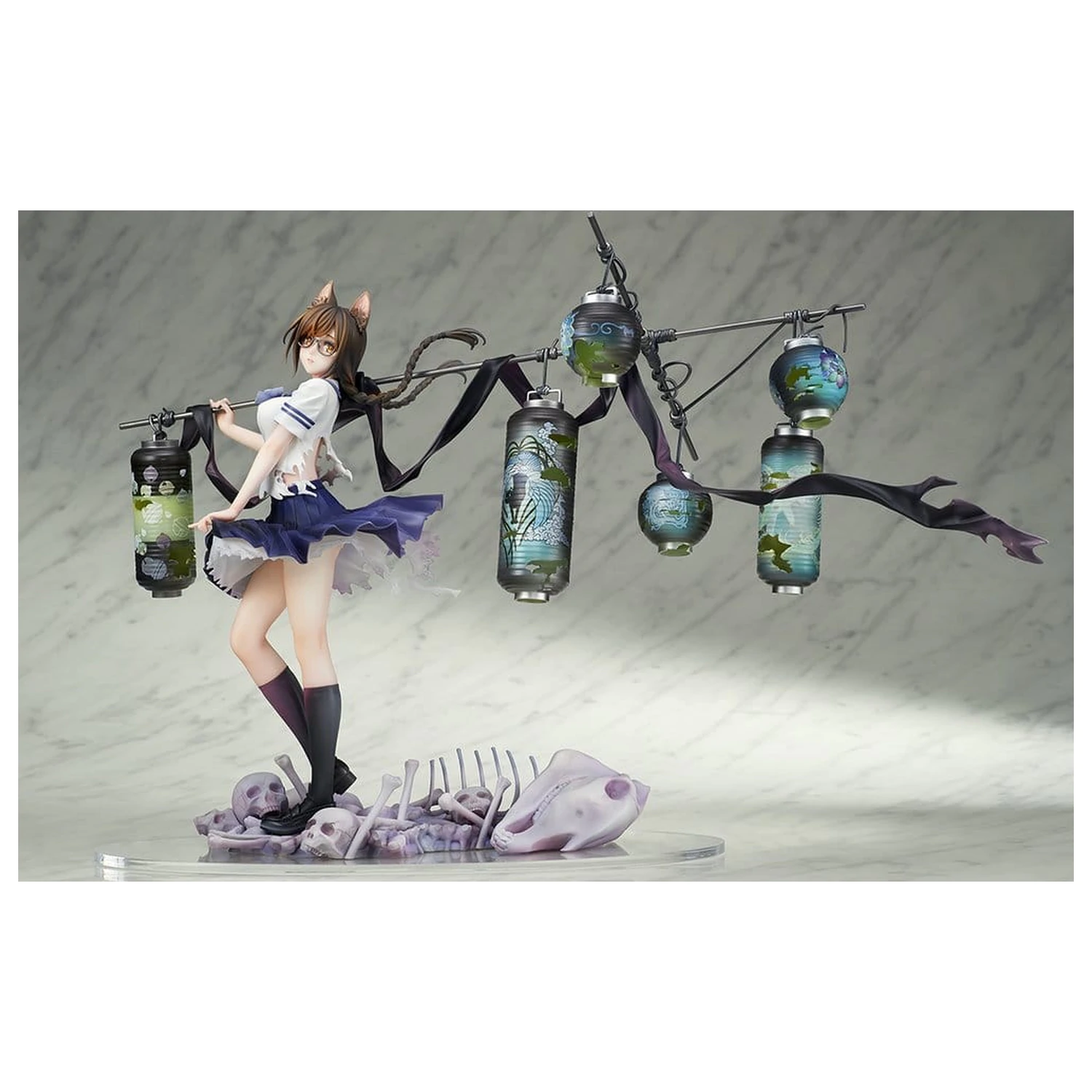 Comics Bakemonogatari PVC figurka 1/7 Tsubasa Hanekawa 26 cm fotografii produktu