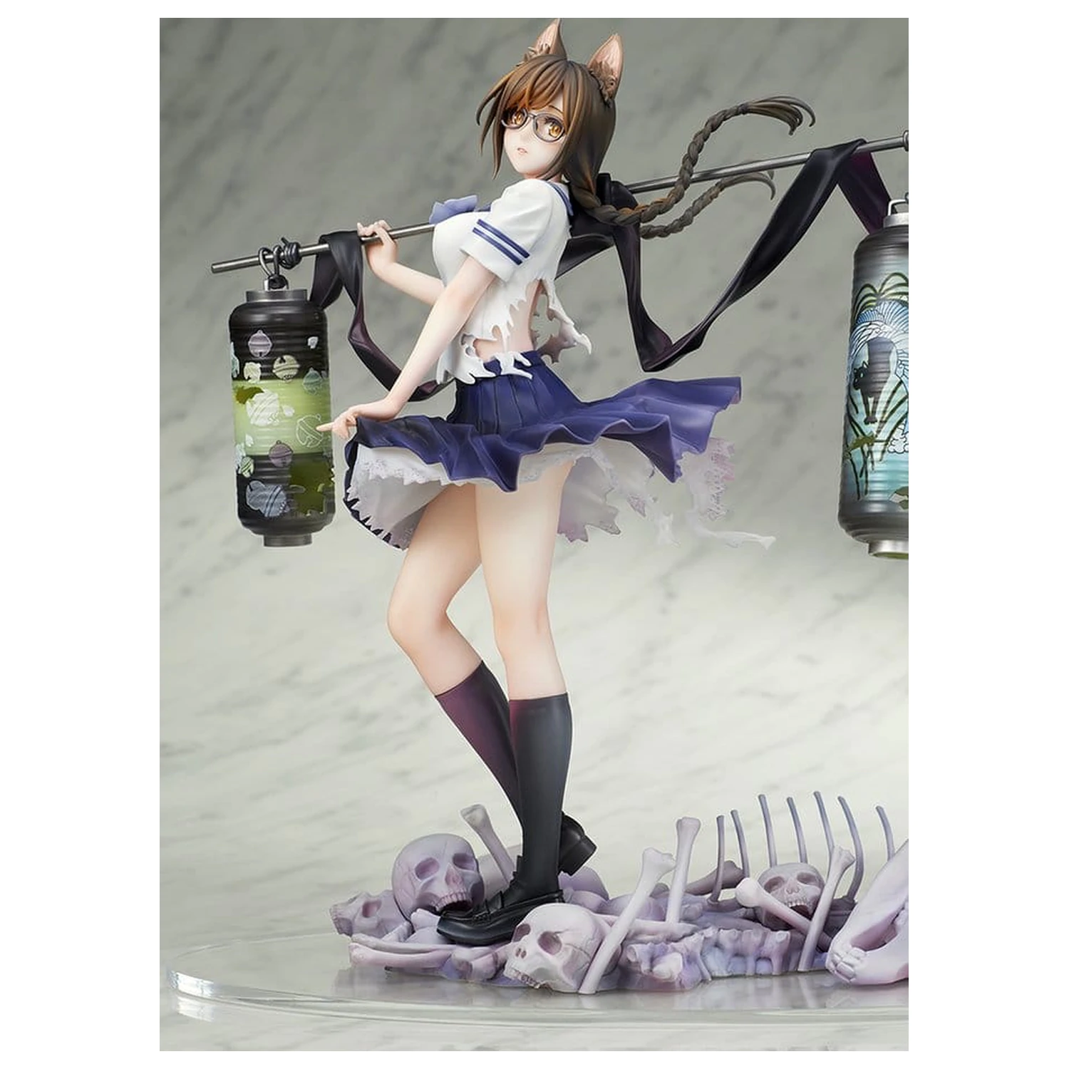 Comics Bakemonogatari PVC figurka 1/7 Tsubasa Hanekawa 26 cm fotografii produktu