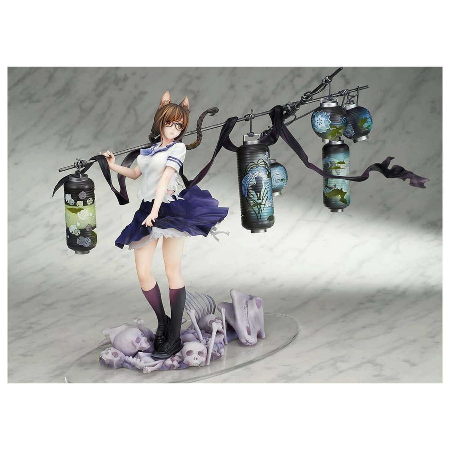 Comics Bakemonogatari PVC figurka 1/7 Tsubasa Hanekawa 26 cm fotografii produktu