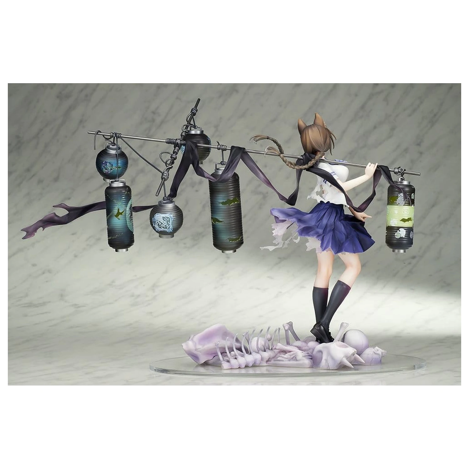 Comics Bakemonogatari PVC figurka 1/7 Tsubasa Hanekawa 26 cm fotografii produktu
