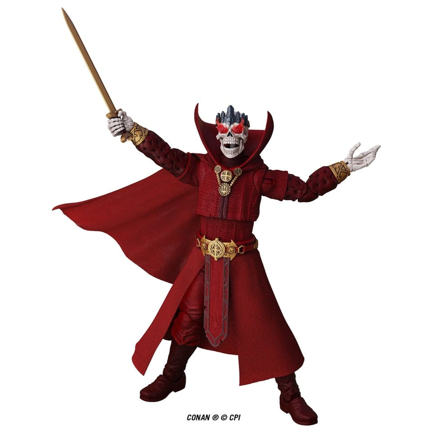 Conan Epic H.A.C.K.S. akční figurka 1/12 Thulsa Doom: Undead Sorcerer fotografii produktu