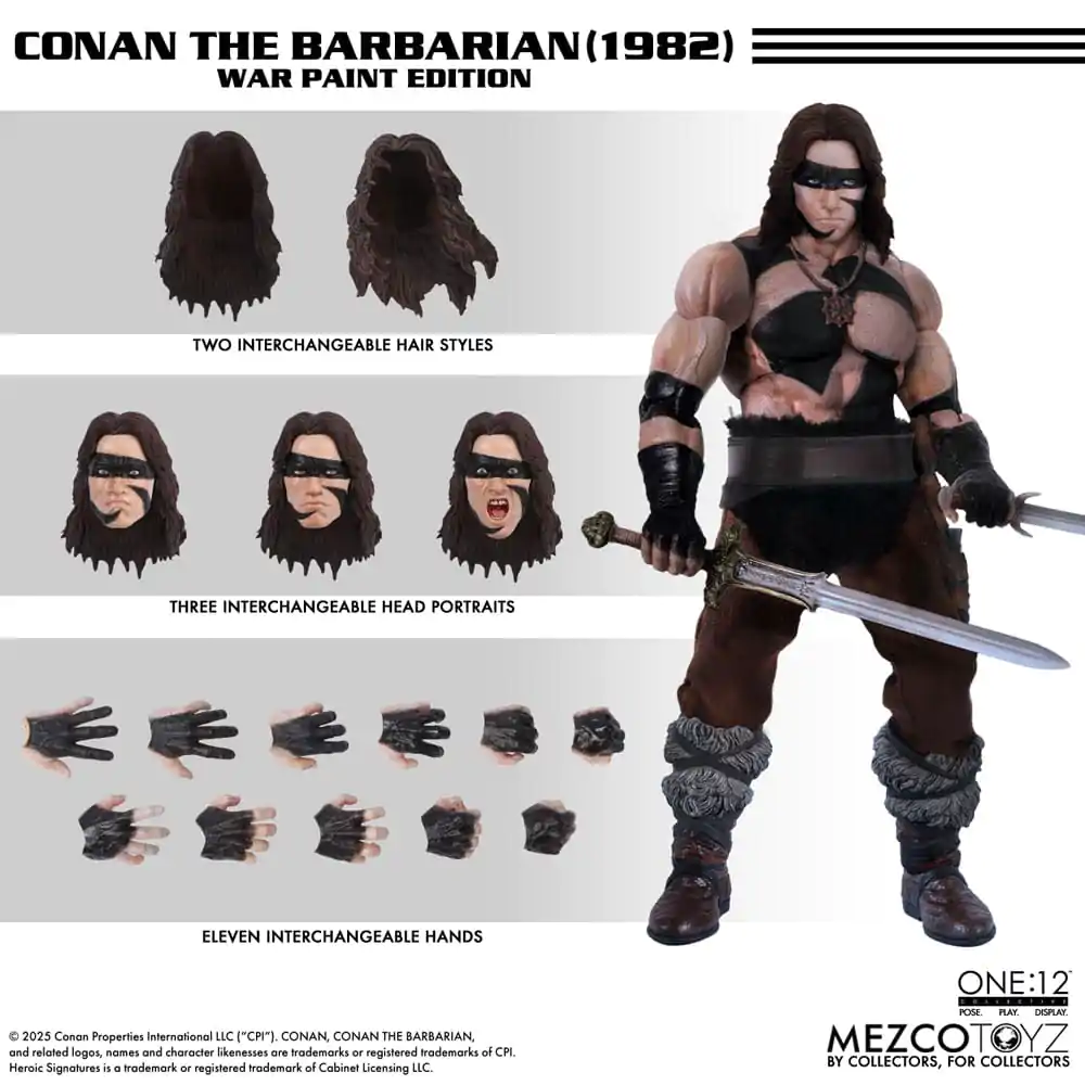 Conan the Barbarian Akční figurka 1/12 Conan (1982) 16 cm fotografii produktu