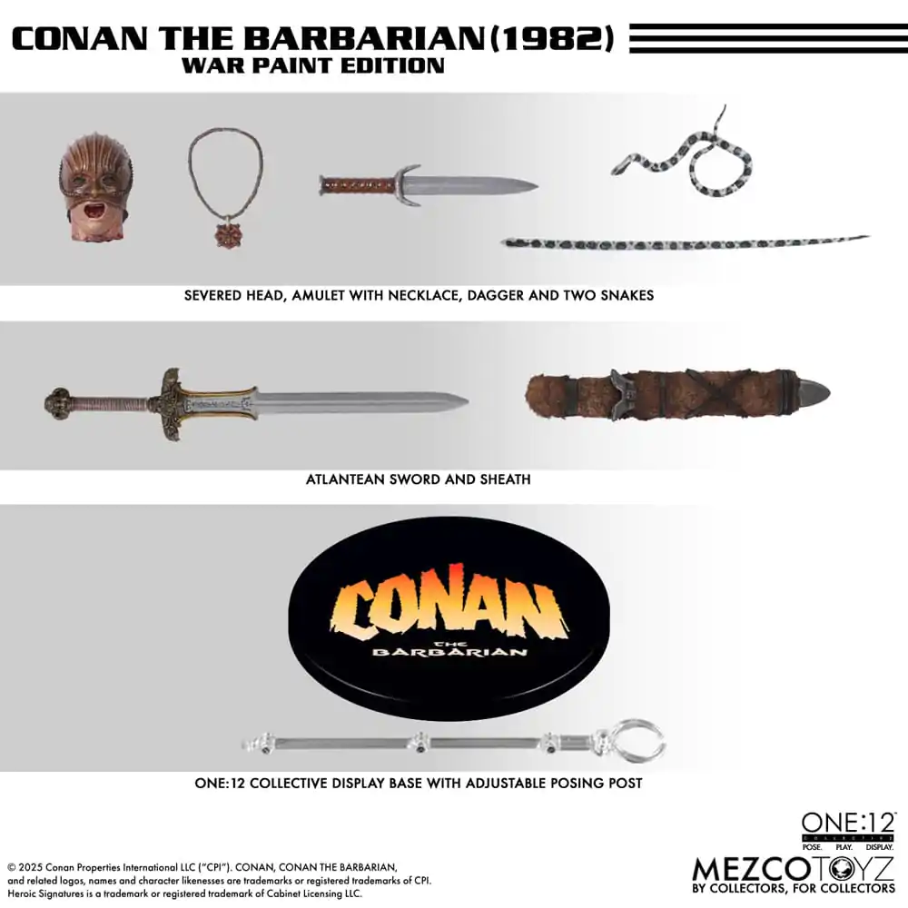 Conan the Barbarian Akční figurka 1/12 Conan (1982) 16 cm fotografii produktu