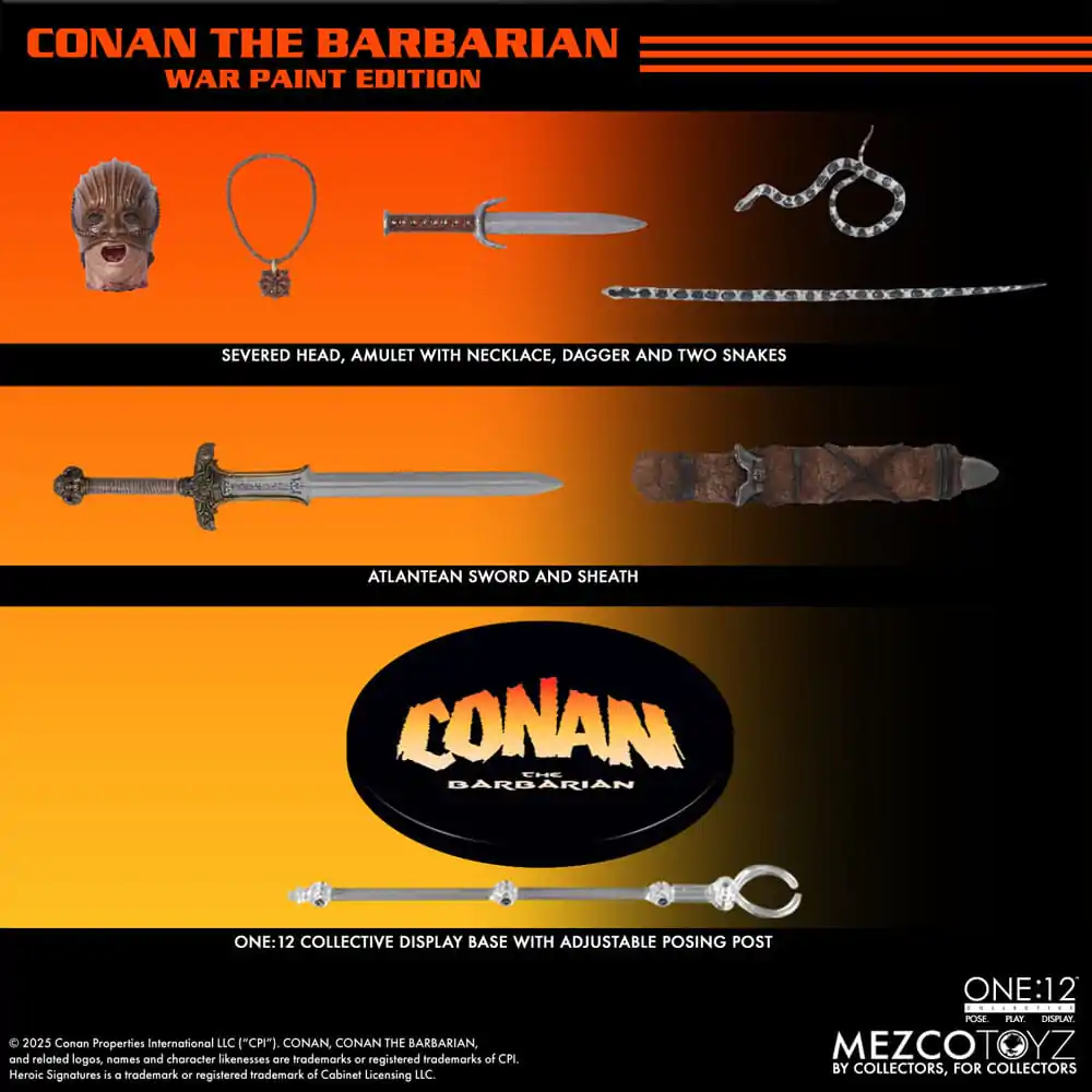 Conan the Barbarian Akční figurka 1/12 Conan (1982) 16 cm fotografii produktu
