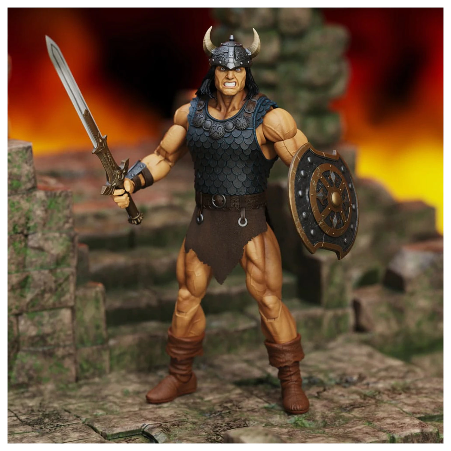 Conan the Barbarian Epic H.A.C.K.S. Akční figurka 1/12 Conan: Reaver of the Black Coast fotografii produktu