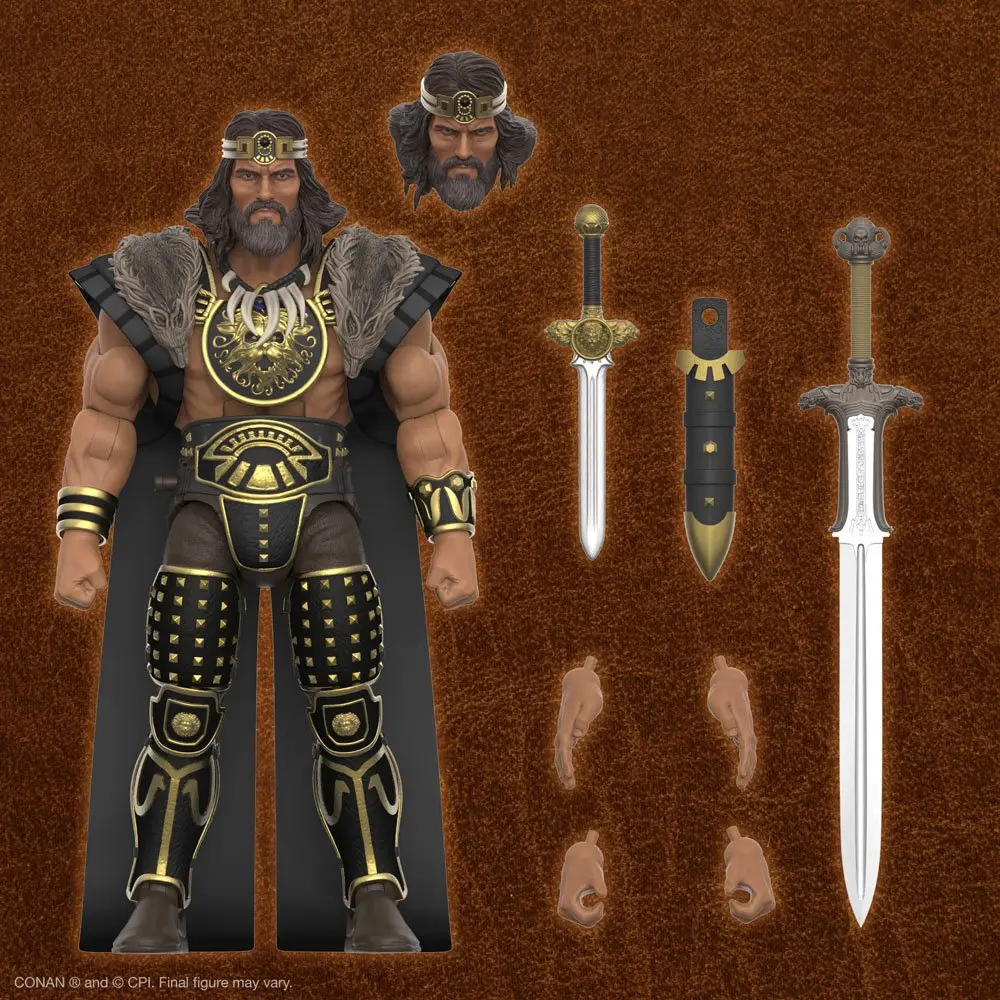 Conan the Barbarian Ultimates Akční figurka King Conan 18 cm fotografii produktu