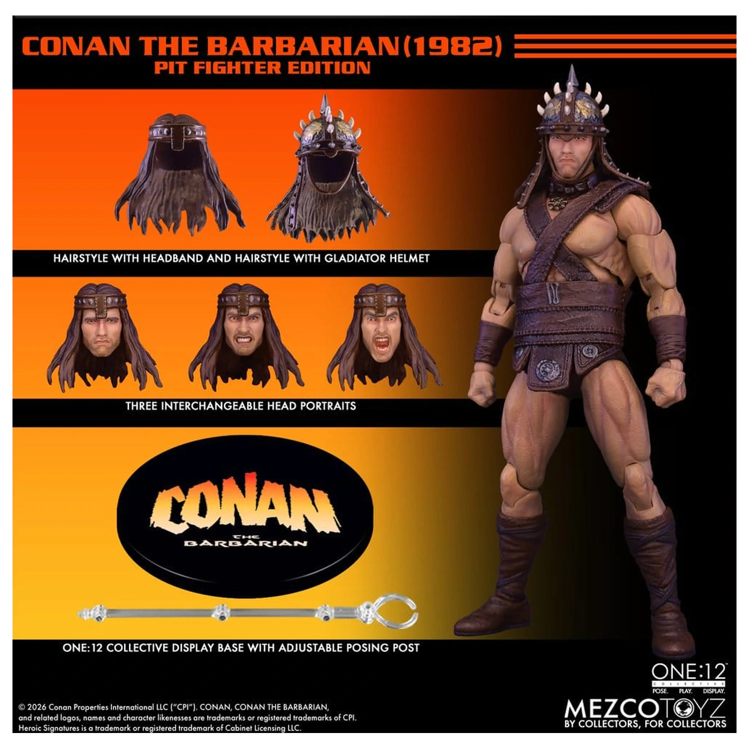 Conan the Barbarian One:12 Collective akční figurka 1/12 Conan (Pit Fighter Edition) 16 cm fotografii produktu