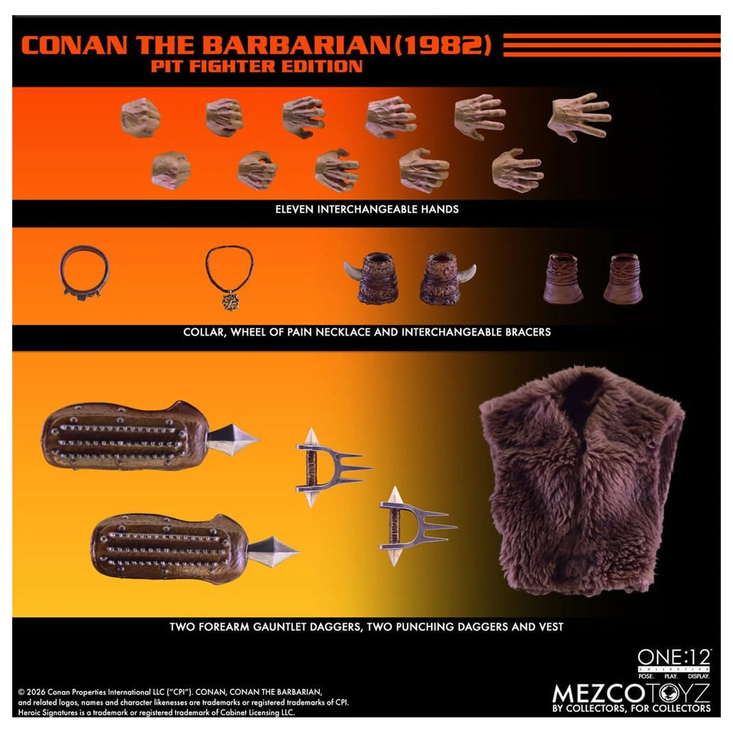 Conan the Barbarian One:12 Collective akční figurka 1/12 Conan (Pit Fighter Edition) 16 cm fotografii produktu
