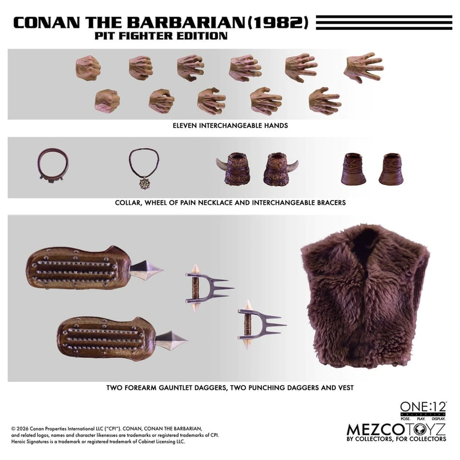Conan the Barbarian One:12 Collective akční figurka 1/12 Conan (Pit Fighter Edition) 16 cm fotografii produktu