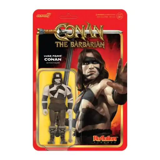 Conan The Barbarian ReAction akční figurka Wave 02 Conan (War Paint) 10 cm fotografii produktu