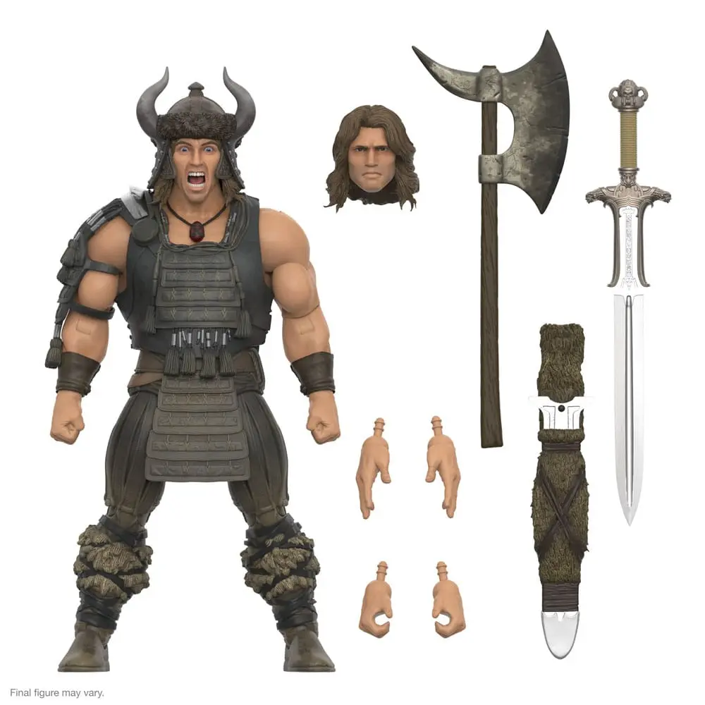 Akční figurka Conan the Barbarian Ultimates Conan (Battle of the Mounds) 18 cm fotografii produktu