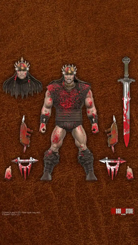 Conan the Barbarian Ultimates akční figurka Conan Blood Soaked Pit Fighter 18 cm fotografii produktu