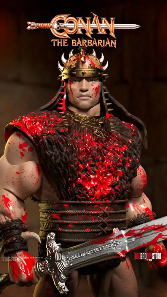 Conan the Barbarian Ultimates akční figurka Conan Blood Soaked Pit Fighter 18 cm fotografii produktu
