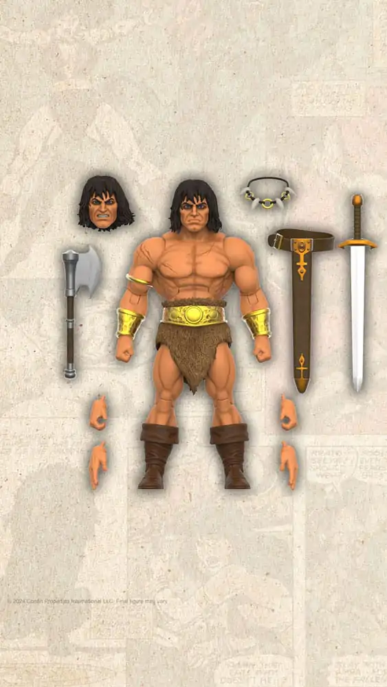 Conan the Barbarian Ultimates Akční figurka Conan The Barbarian 18 cm fotografii produktu