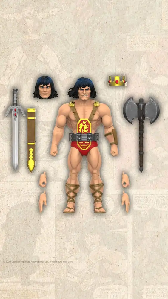 Conan the Barbarian Ultimates Akční figurka Kull The Conqueror 18 cm fotografii produktu