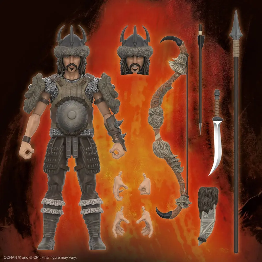 Akční figurka Conan the Barbarian Ultimates Subotai (Battle of the Mounds) 18 cm fotografii produktu