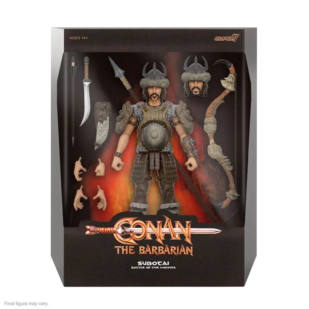 Akční figurka Conan the Barbarian Ultimates Subotai (Battle of the Mounds) 18 cm fotografii produktu