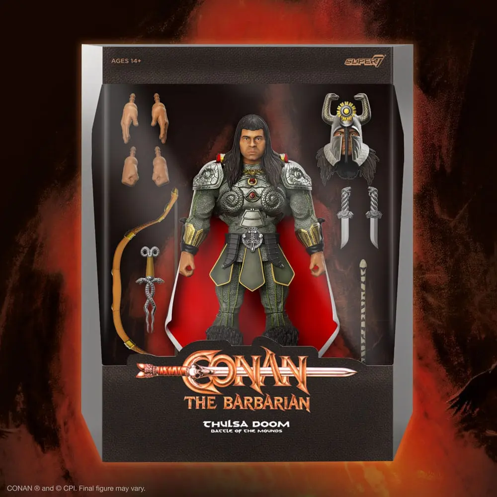 Conan the Barbarian Ultimates Akční figurka Thulsa Doom (Battle of the Mounds) 18 cm fotografii produktu